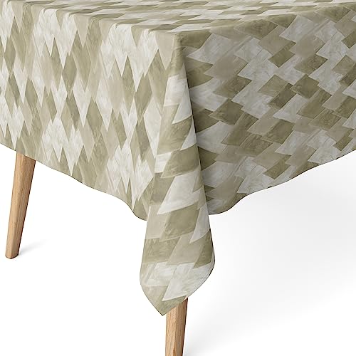 Martina Home Harzbeschichtete Tischdecke Daira, 260 x 140 cm, Beige