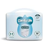 ComfyLife Medium Premium Adult Pull Up Diaper Pants - Box of 10 Bags (120 Pants) Multi-Pack