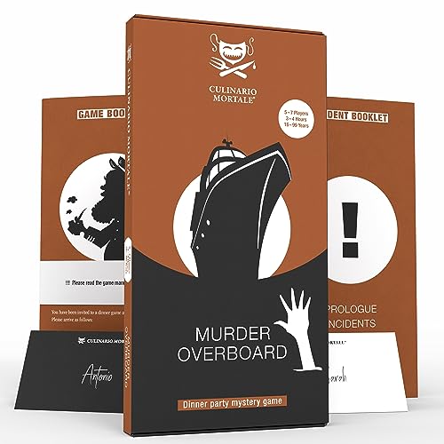 Culinario Mortale Murder Overboard Card Game