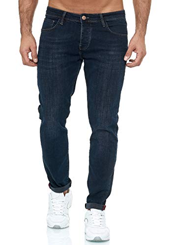 Red Bridge Herren Jeans Hose Slim-Fit Denim Stonewashed Arena B (W36 L34, M4250 - Blue)