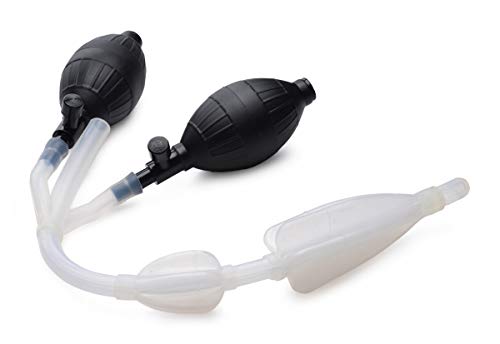 Cleanstream Clear Style Inflatable Double Bulb Enema System