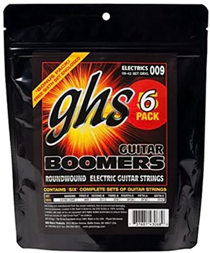 GHS Strings GBXL-5 vernickelte E-Gitarrensaiten, extra leicht