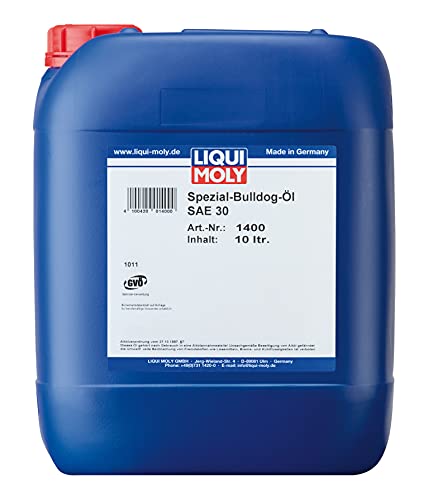 Liqui Moly 1400 Spezial Bulldog-Öl SAE 30 1400, 10 L