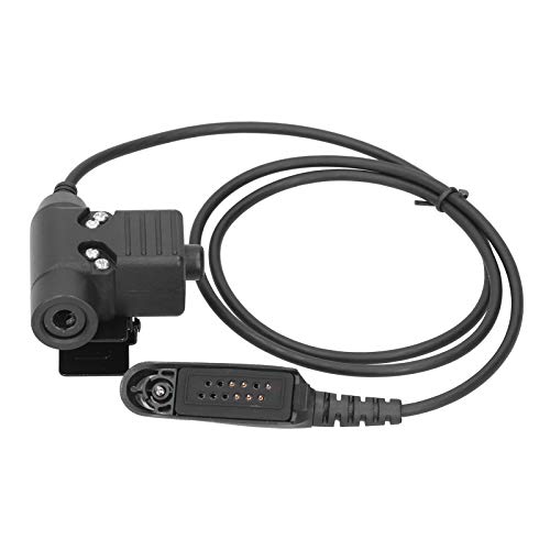 Estink U94 PTT-Audiokabeladapter für Motorola GP140 GP320 GP328 GP338 GP340 Walkie Talkie