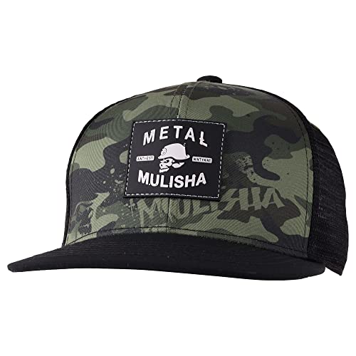 Metal Mulisha Herren Trenches Snapback Mütze, Camouflage, Einheitsgröße