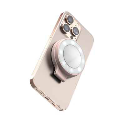ShiftCam SnapLight Pink - magnetisches LED Ringlicht für Smartphone