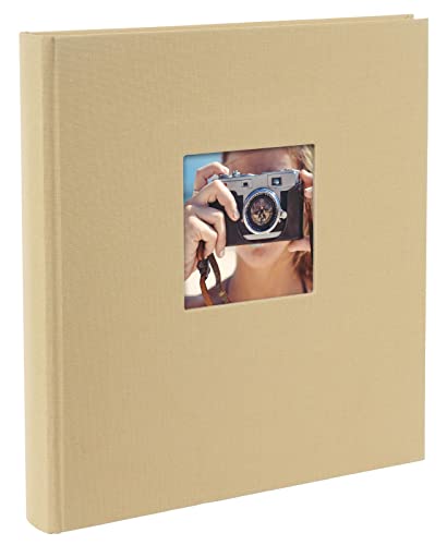 goldbuch Fotoalbum, Leinen, Beige, 30 x 31 x 4 cm