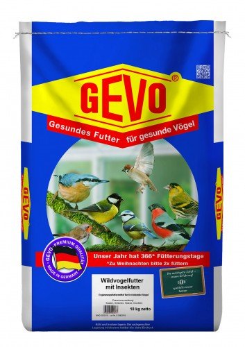 GEVO-Wildvogelfutter mit Insekten10 kg