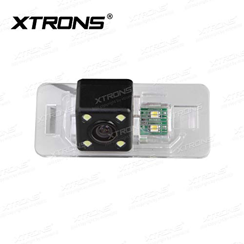 XTRONS 160° HD Rückfahrkamera Einparkshilfe wasserdicht mit Nachtsicht LED speziell für BMW 3/5 Serie / X5 / X6