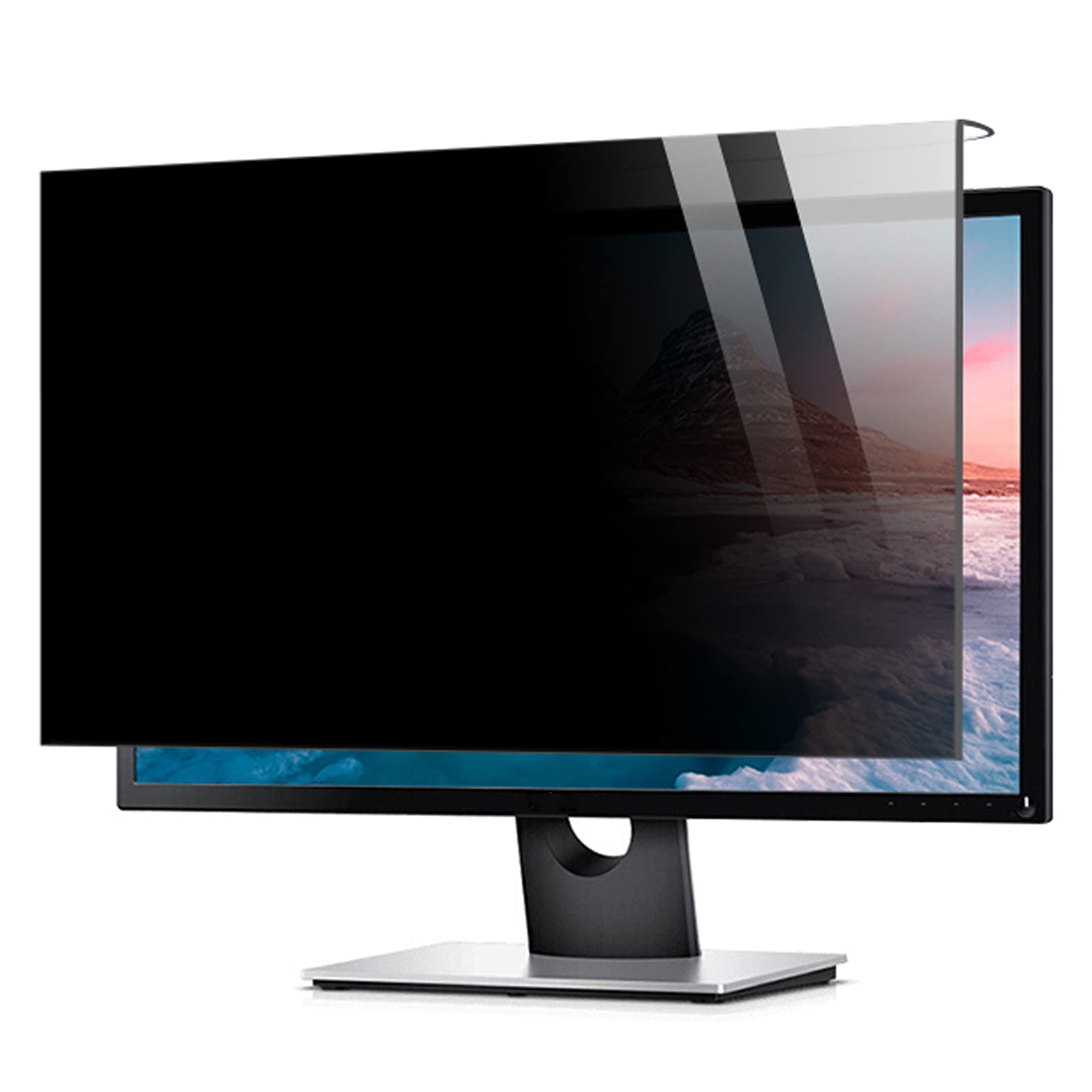 JANEFLY UniversalgrößE Computermonitor Sichtschutzfilter, 24 27 Zoll Acryl HäNgender Typ Blendfreies Blaues Licht Augenschutzfolie FüR Hp/Dell/Asus/Acer/Sony/Samsung/Lenovo,26/27in(613 * 365mm)