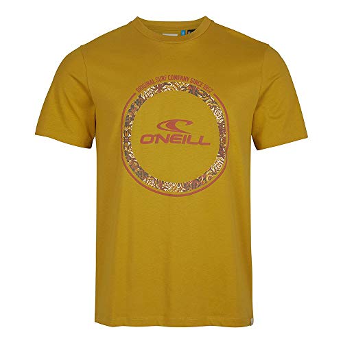 O'Neill Lm Tribe T-Shirt für Herren, 3 Stück, Herren, Unterhemd, 1A2310-2027-XS, 2027 Harvest Gold, XS-S