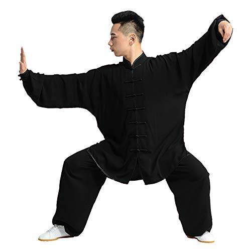 Tai Chi Anzug Atmungsaktiv Damen Und Herren Kung Fu Uniformen Kampfsport Chinoiserie Zweiteiliger Anzug