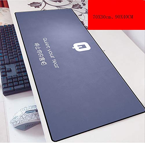 Mauspad Large 900 * 400 Large Mouse Pad Einfache Mousepad Big Size Game Gamer Schreibtisch Matte Für Pc Und Laptop Rutschfeste Gummibasis 800X300X3Mm