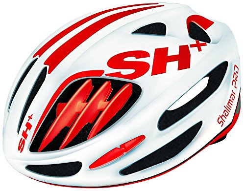 H&S SH bh173841000ws0914 Herren Helm, Fahrrad, Weiß/Rot Matt, 53 – 57