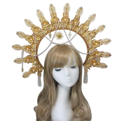 Selma. Barock Tiara DIY Material Paket Krone DIY Braut Stirnband Haarband Kopfschmuck für Braut Mädchen