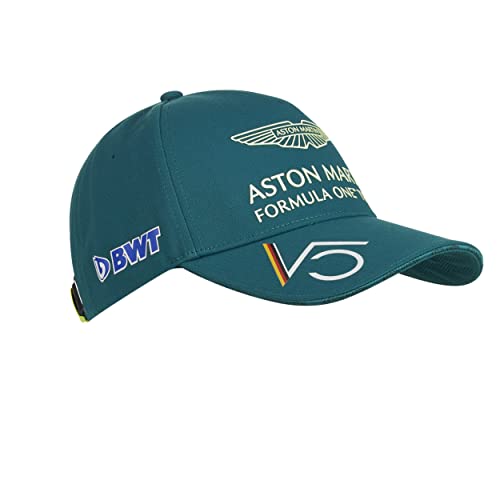 F1 Aston Martin Cognizant Team Sebastian Vettel Driver Cap Kinder Größe Grün Offizielles Merchandise