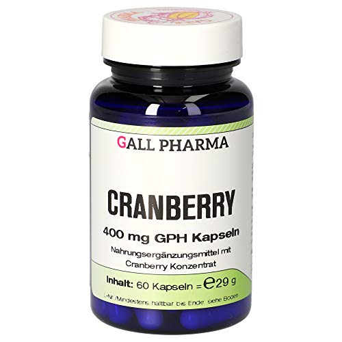 Gall Pharma Cranberry 400 mg GPH Kapseln, 60 Kapseln