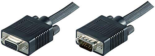 MicroConnect mongh5b 5 m VGA (D-Sub) VGA (D-Sub) schwarz Kabel VGA – Kabel VGA (5 m, VGA (D-Sub), VGA (D-Sub), männlich, weiblich, schwarz)