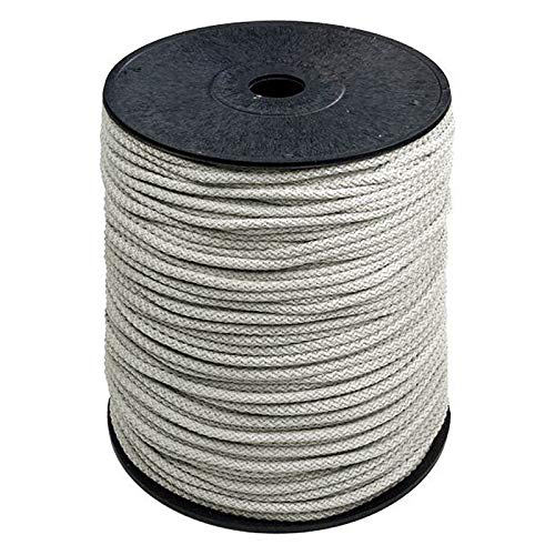 200m Polyester-Seil 5,5mm Polyesterschnur Polyesterkordel Kordel Schnur Farbwahl, Farbe:lichtgrau