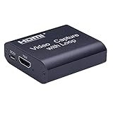 TenYua Video-Capture Card USB 3.0 HDMI Video Grabber Record Box für PS4 Game DVD Camcorder HD Kamera Aufnahme Live Streaming
