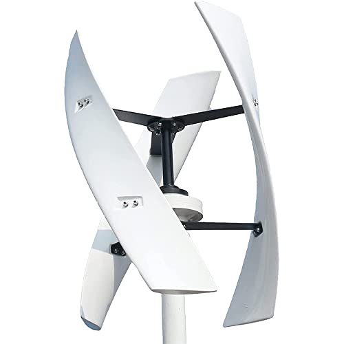 AISINILALAO 1000W-3000W vertikaler Achsenwindturbinengenerator, 12 V 24 V 48 V mit MPPT-Controller für die Straßenbeleuchtung zu Hause (kein Geräusch),24v