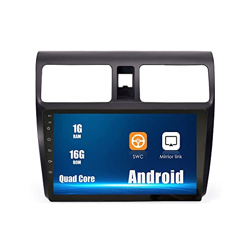 Android 10 Autoradio Autonavigation Stereo Multimedia Player GPS Radio 2.5D Touchscreen fürSUZUKI Swift 2005-2010
