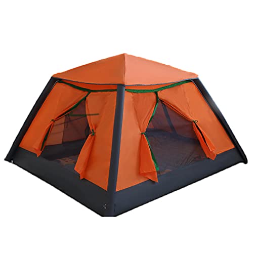 Aufblasbares Zelt im Freien, 2 3 4 Personen Camping-Luftzelt, mit Luftpumpe und Tragetasche, Faltbare Hauszelte, für Familie, Outdoor, Camping, Wandern