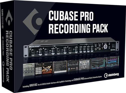 Steinberg Cubase Pro Recording Pack – UR816C USB3 Audio Interface und Cubase Pro Music Production Software