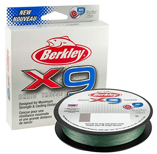 Berkley® X9 Braid Low-Vis Green 0.06