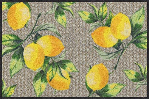 Salonloewe Lemons Pure Fußmatte Wohnmatte 50 x 75 cm