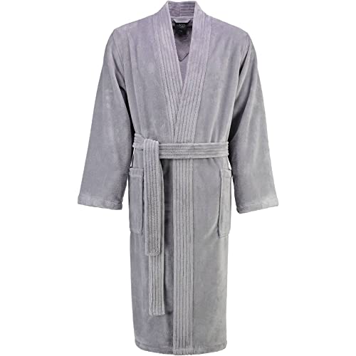 LAGO Bademantel Herren Kimono 800 Graphit - 73 L