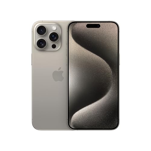 Apple iPhone 15 Pro Max (512 GB) - Titan Natur (Generalüberholt)