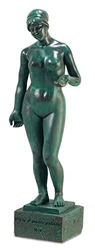 Bric a Breizh Reproduktion Statue "Der Sommer der Trikol", 21/4,5/5 cm, Grün
