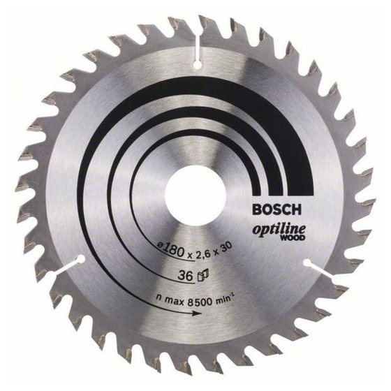 Bosch Accessories Standard for Wood Speed 2608640786 Hartmetall Kreissägeblatt 160 x 20 x 2.4 mm Zähneanzahl: 12 1 St.