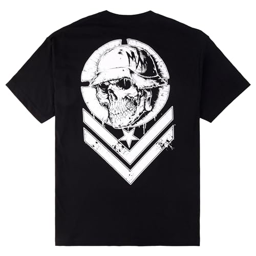 Metal Mulisha Herren Böses T-Shirt, schwarz, X-Groß
