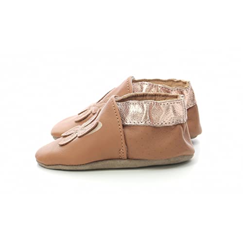 Robeez Baby-Mädchen Fly IN The Wind Hausschuh, Camel, 23 EU