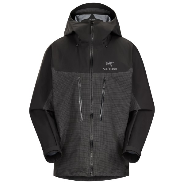 Arc'teryx - Alpha Jacket - Regenjacke Gr XS schwarz/grau