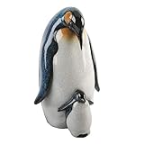 Natural World Sammlerstücke Ornament – Mother & Baby Pinguin 30 cm