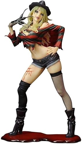 ENFILY Freddy Vs Jason Anime-Action-Figur Sammlermodell Charakter Statue Spielzeug PVC-Figuren Desktop-Ornamente (Freddy)