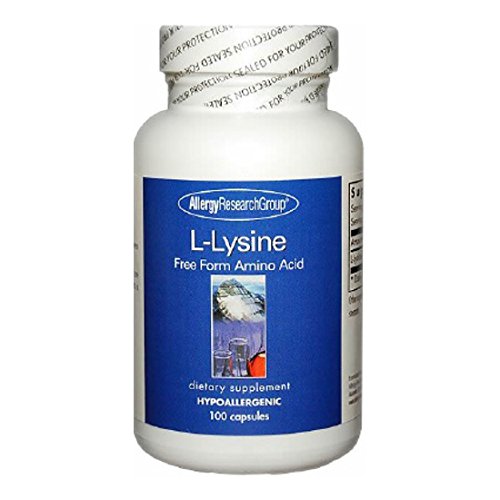 Allergy Research Group L-Lysine 500mg 100 veg. Kapseln