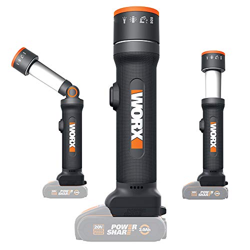 Worx 20 V Akku-LED-Lampe 4-in-1 WX027.9 Solo