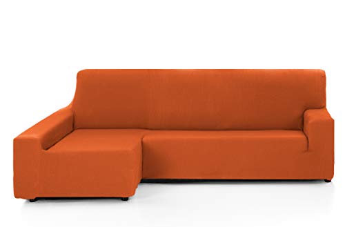 Martina Home Tunez Schutzhülle Sofa für Chaise Longue, 32 x 17 x 42 cm Langer linker Arm (Vorderansicht) BRAZO IZQUIERDO (Visto de frente) 240 cm a 280 cm orange