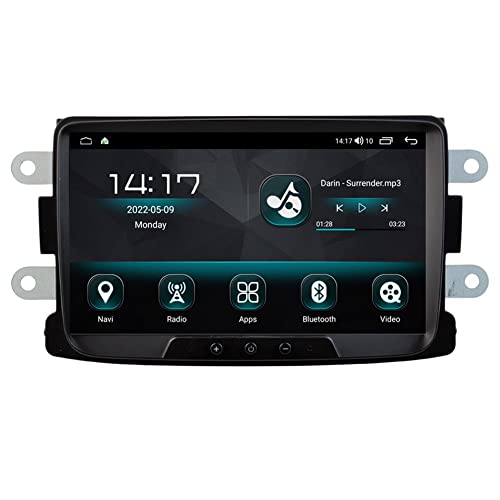 Autosion Android 8.1 Auto DVD Player GPS Stereo HeadUnit Navi Radio Multimedia WiFi für Renault Duster Dacia Logan Sandero Xray 2012 2013 2014 2015 2016 2017 Lenkradsteuerung