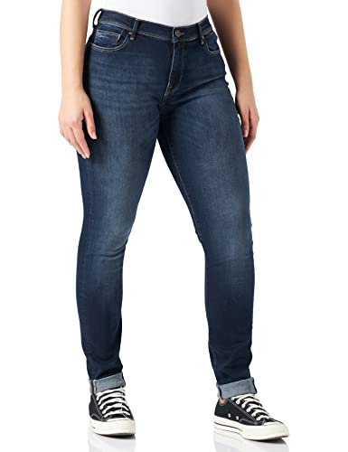 ONLY NOS Damen ONLSHAPE REG SK DNM REA9820 NOOS Skinny Jeans, Blau Dark Blue Denim, 36/L34 (Herstellergröße: 30)
