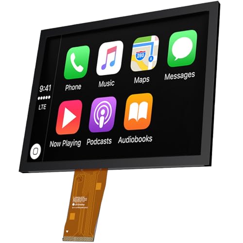 Tenbaba Ersatz 8,4 Zoll Uconnect 4C UAQ LCD Monitor Touch-Screen, Radio Navigation New OEM Ersatz Fit für Jeep Dodge RAM Chrysler 2017-2021