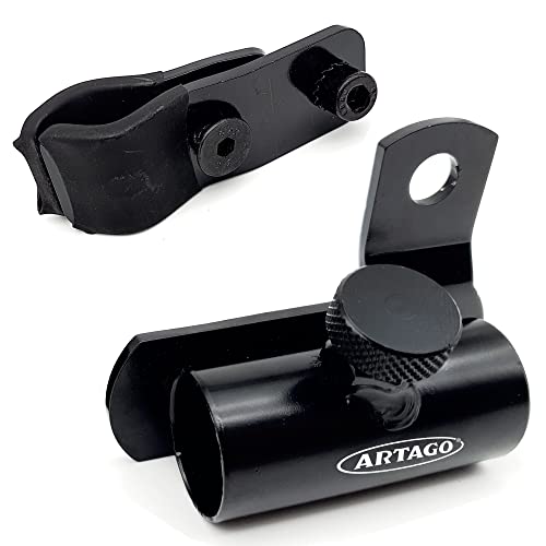 Artago K502 Halterung für U-Blockschlösser mit Rohren oder Schrauben, Fahrrad und Motorrad
