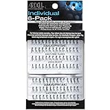 ARDELL Knot-Free Individuals Eye Lashes, Long, Black, Pack of 6