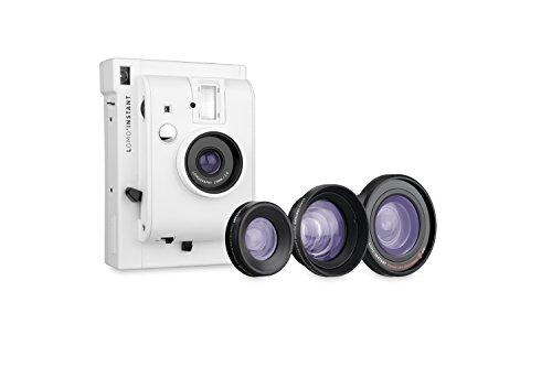 Lomography Lomo'Instant White + 3 Linsen - Instant Film Kamera