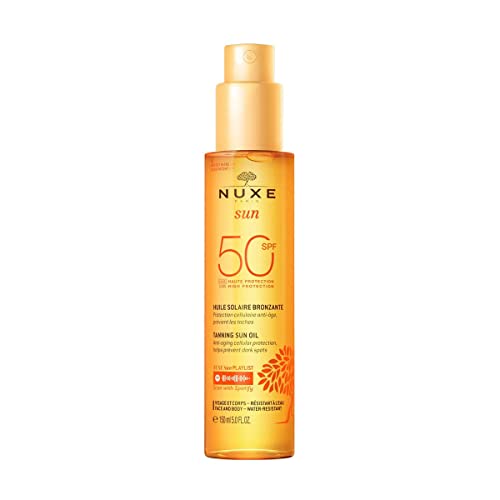 Nuxe Sun Face and Body Tanning Sun Oil SPF50 150 ml