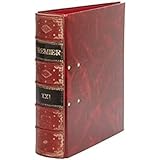 Pardo - Ringbuch Klassik, Foolscap, 70 mm folio burgunderrot